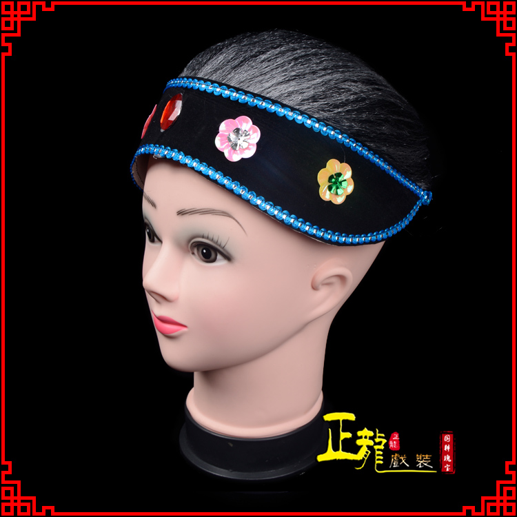 桐梓老旦媒婆穷老太婆假发套 老旦头套