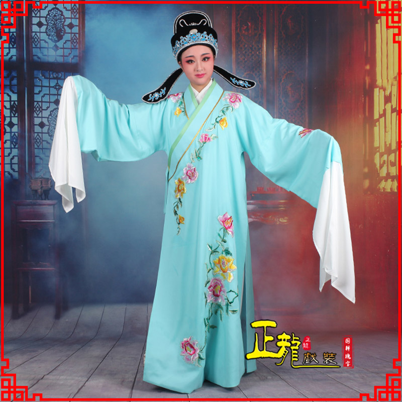 桐梓梁祝小生褶子道袍 吴素英版小生衣