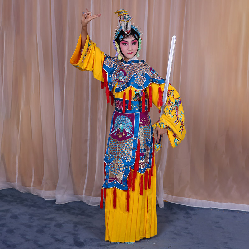 桐梓霸王别姬虞姬服 软绉别姬服