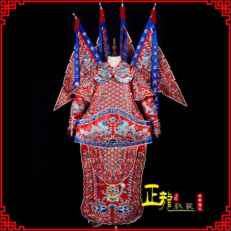 桐梓武生戏服戏曲武将靠